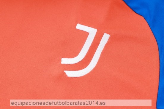 Nuevo Entrenamiento Conjunto Completo Juventus 24/25 Naranja Azul Baratas